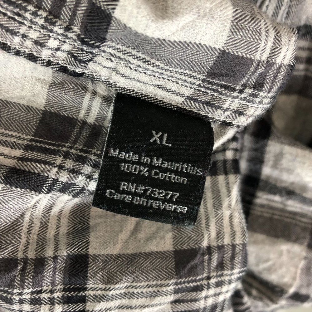 Apt.9 Mens Button Down Plaid Soft Touch Flannel S… - image 4